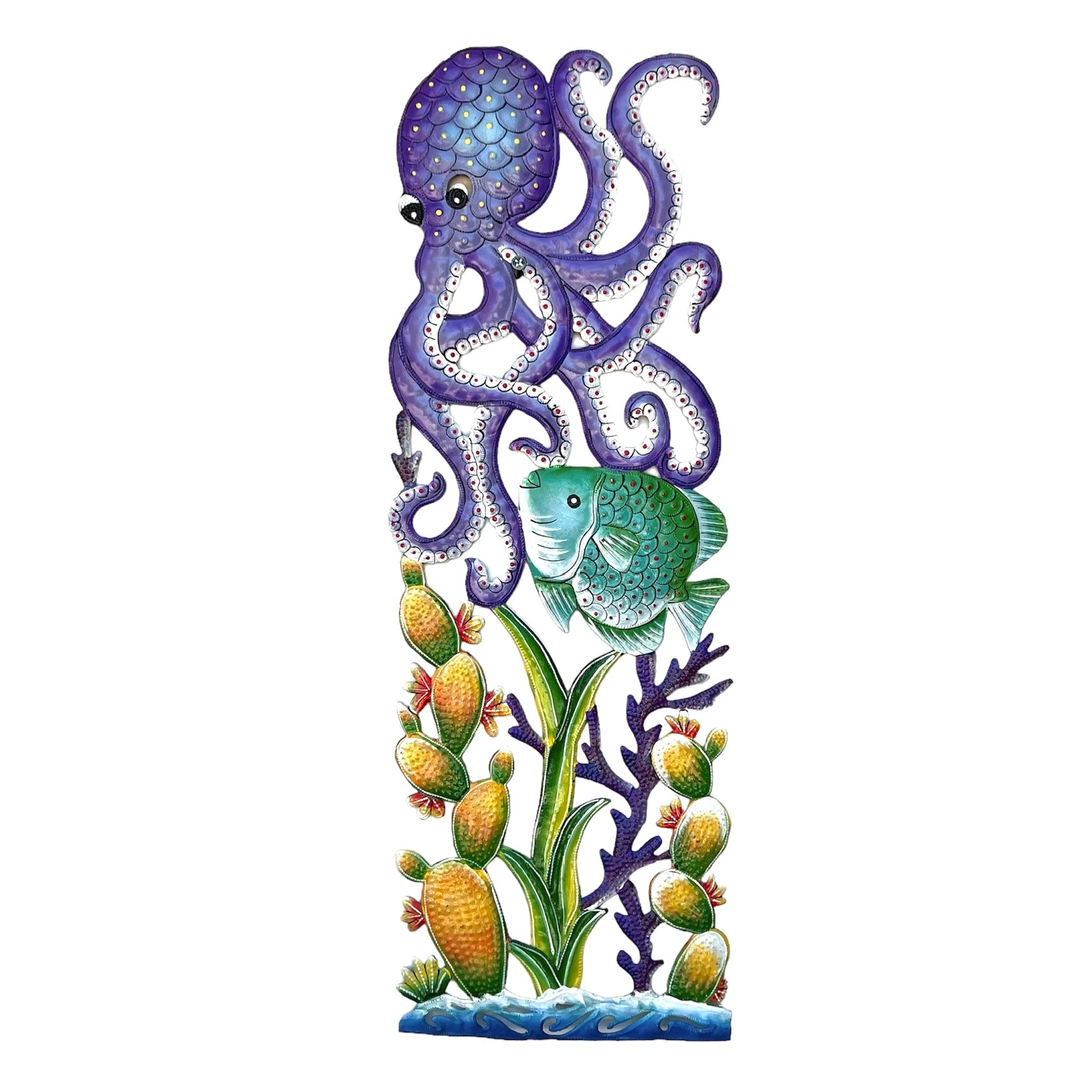 Octopus Look At The Fish