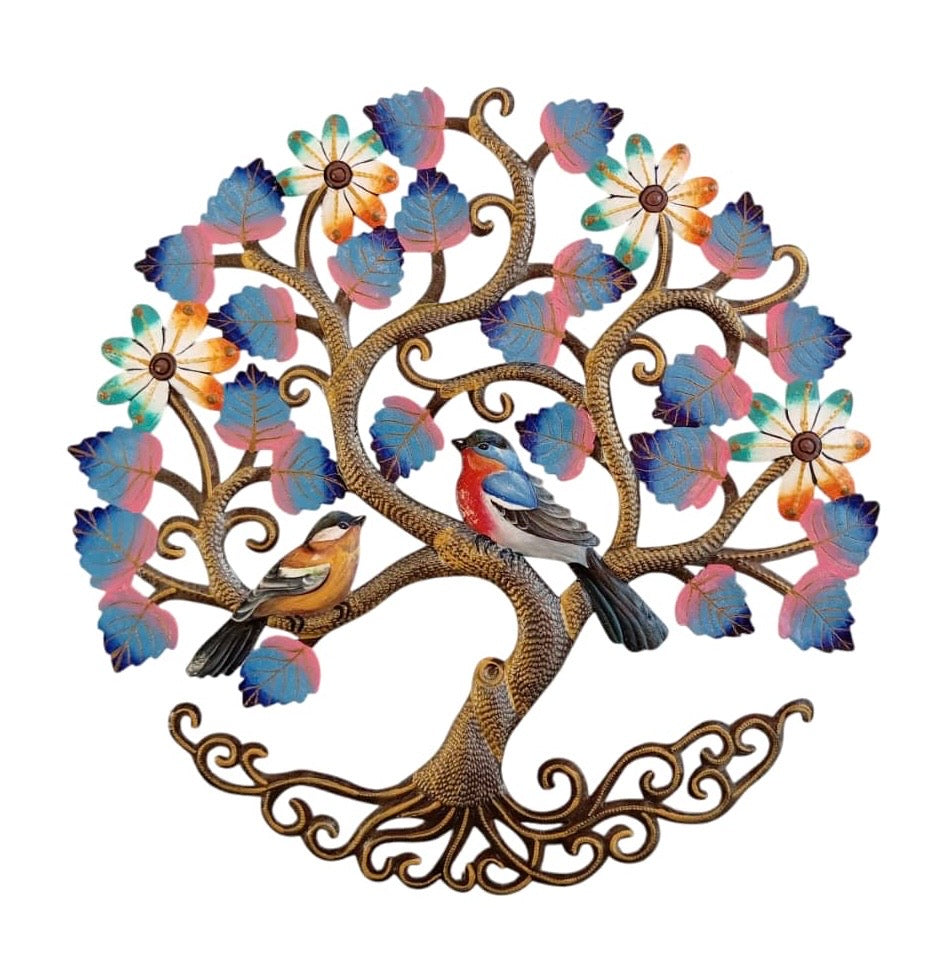 Paul- Painted Leaf Tree & Birds