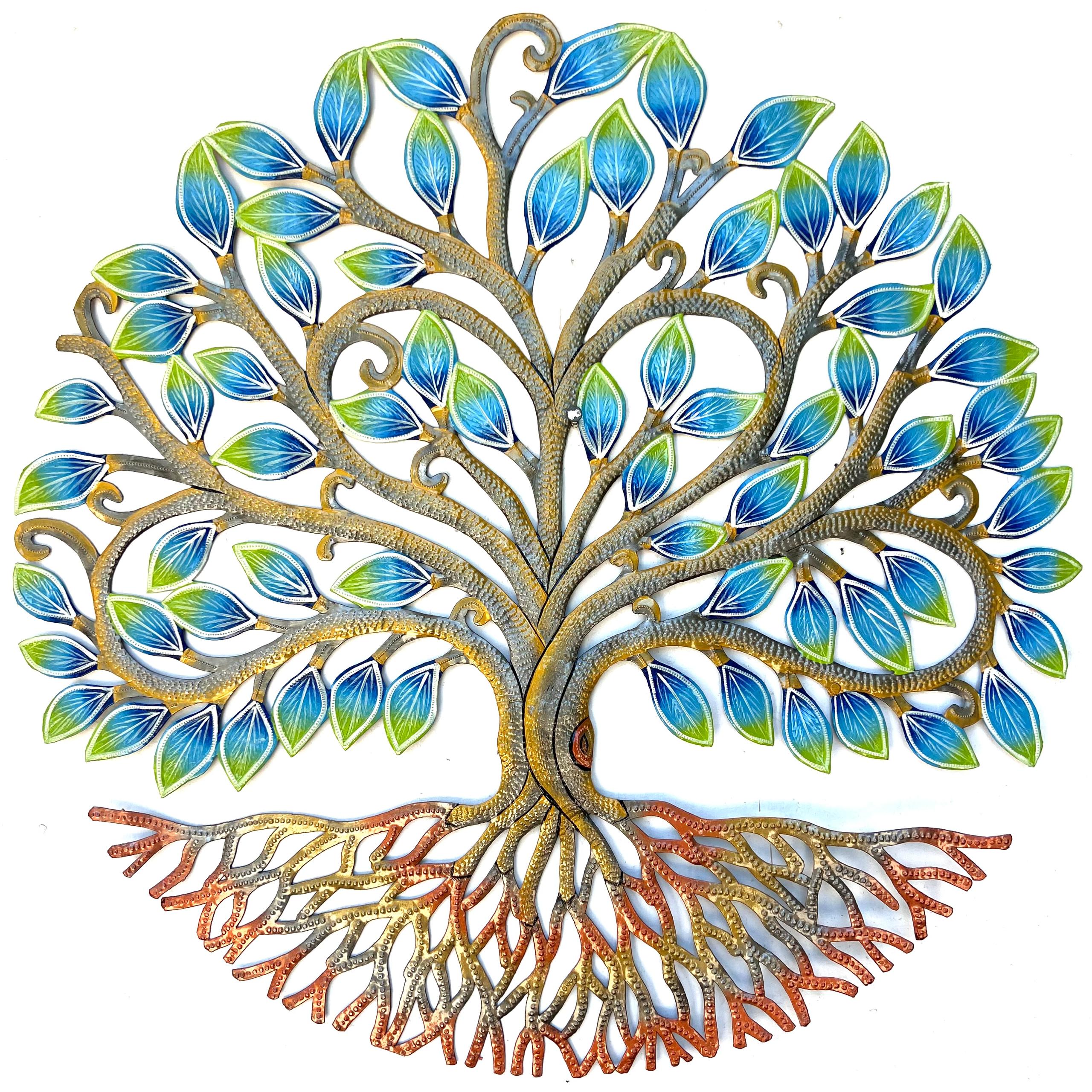 Colbert- Jumbo Rooted Painting Leaf Tree