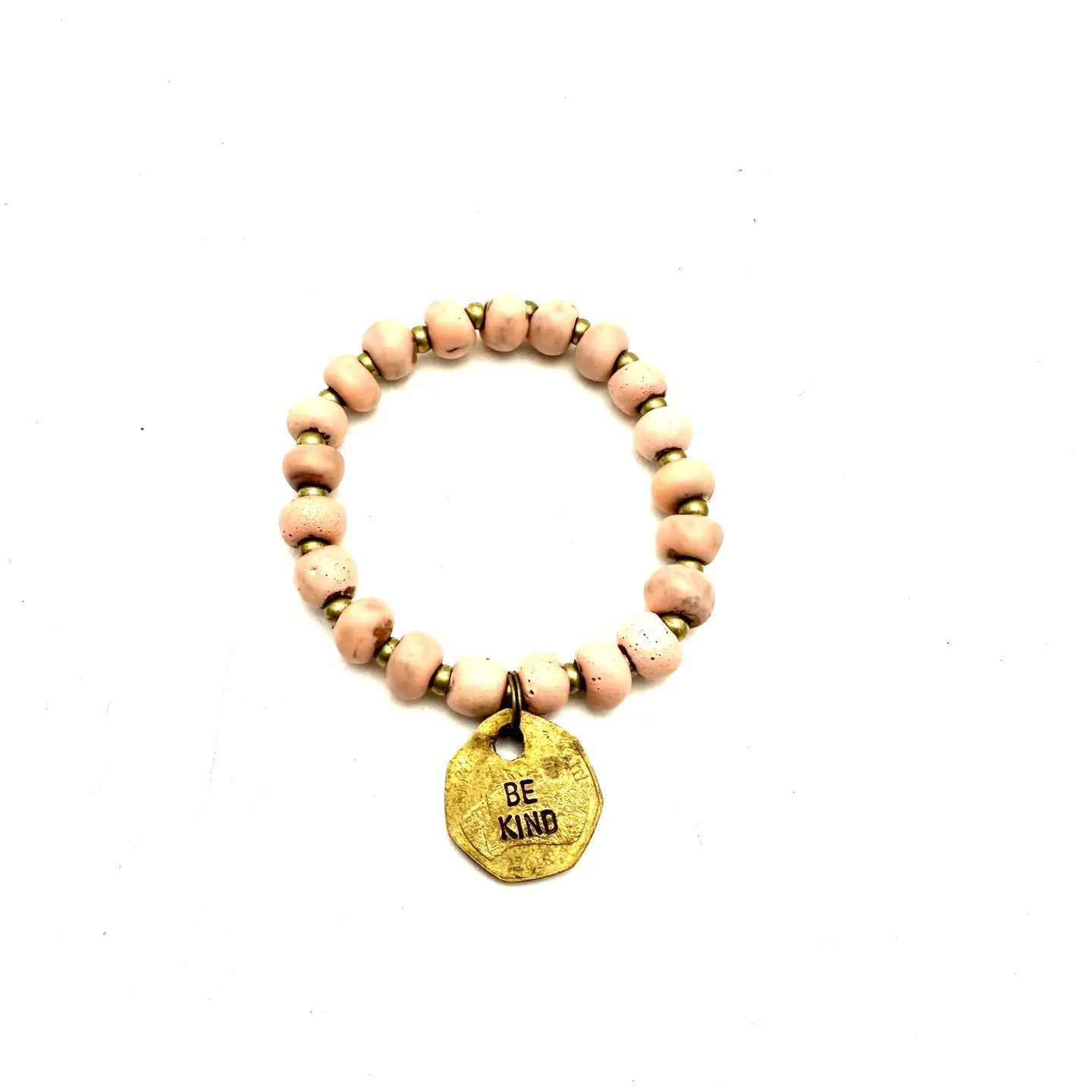 Gourde Coin Ceramic Bracelet