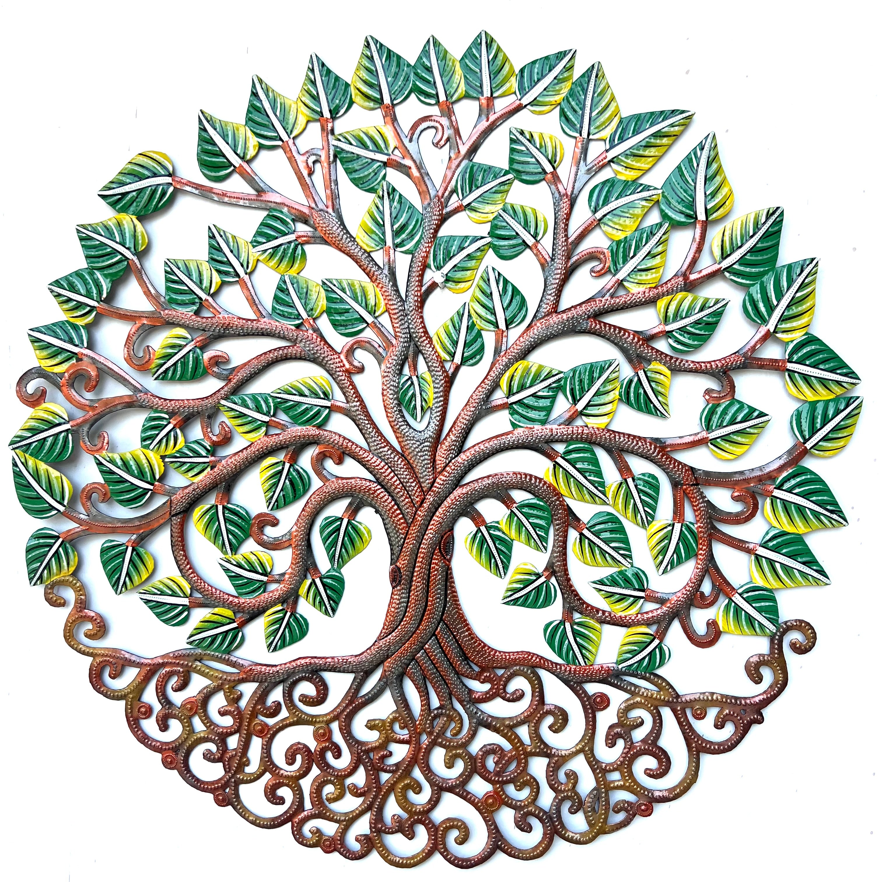 Colbert- Jumbo Bronze Green Leaf Tree