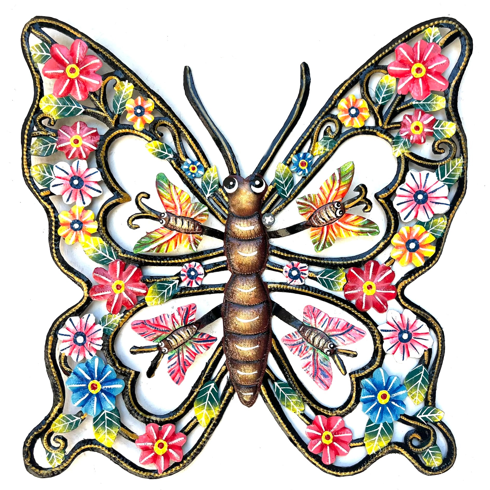 Elisme- Colorful Butterflies & Flowers