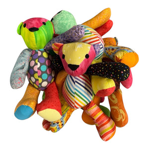 Patchwork Teddy Bear