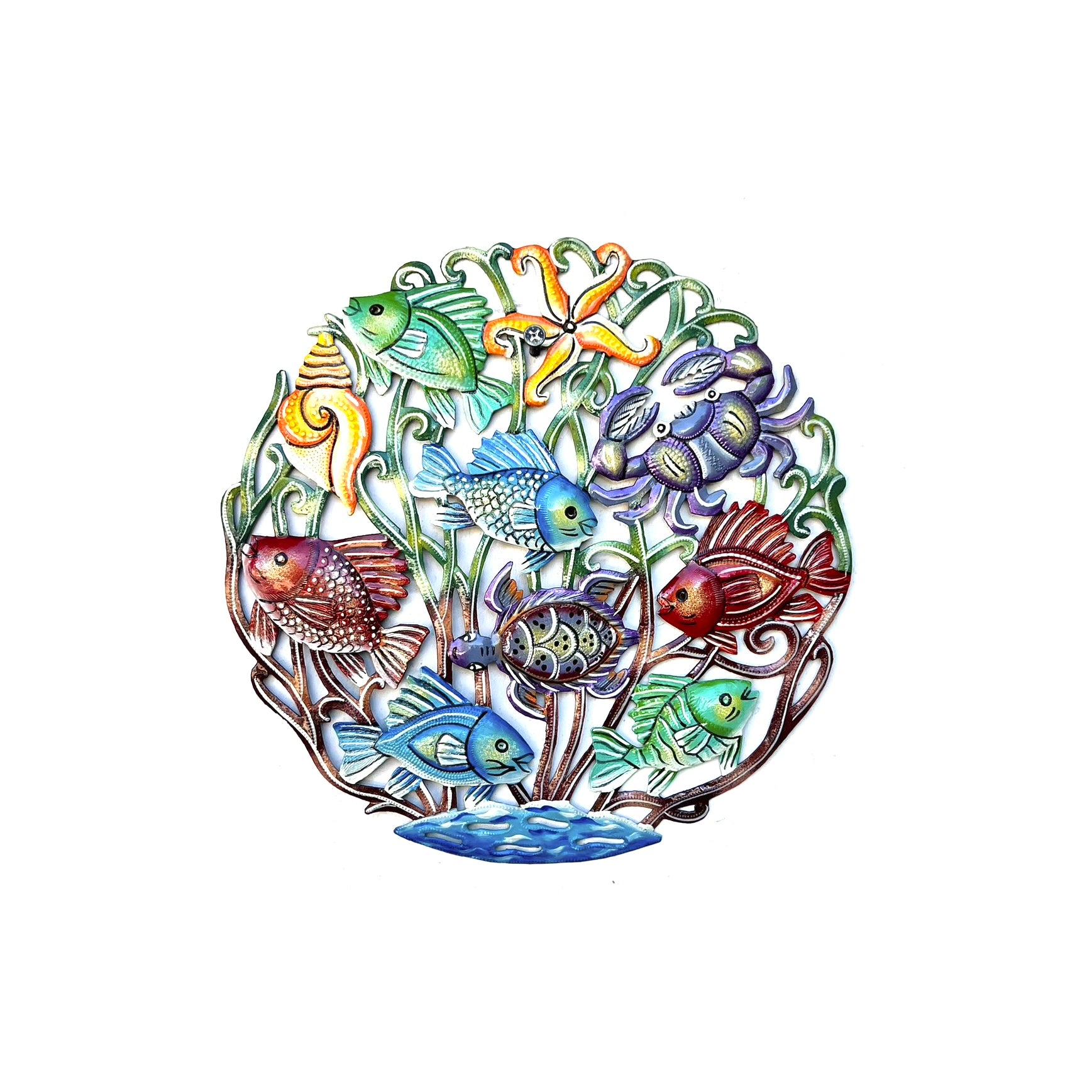 Medium Round Color Swimming Fish