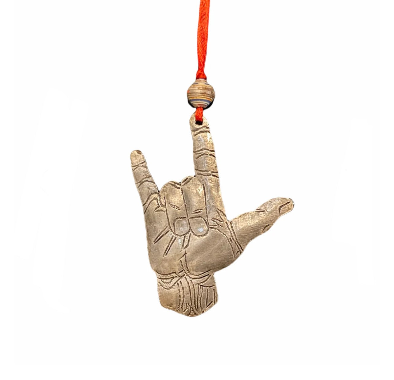 I Love You Sign Ornament