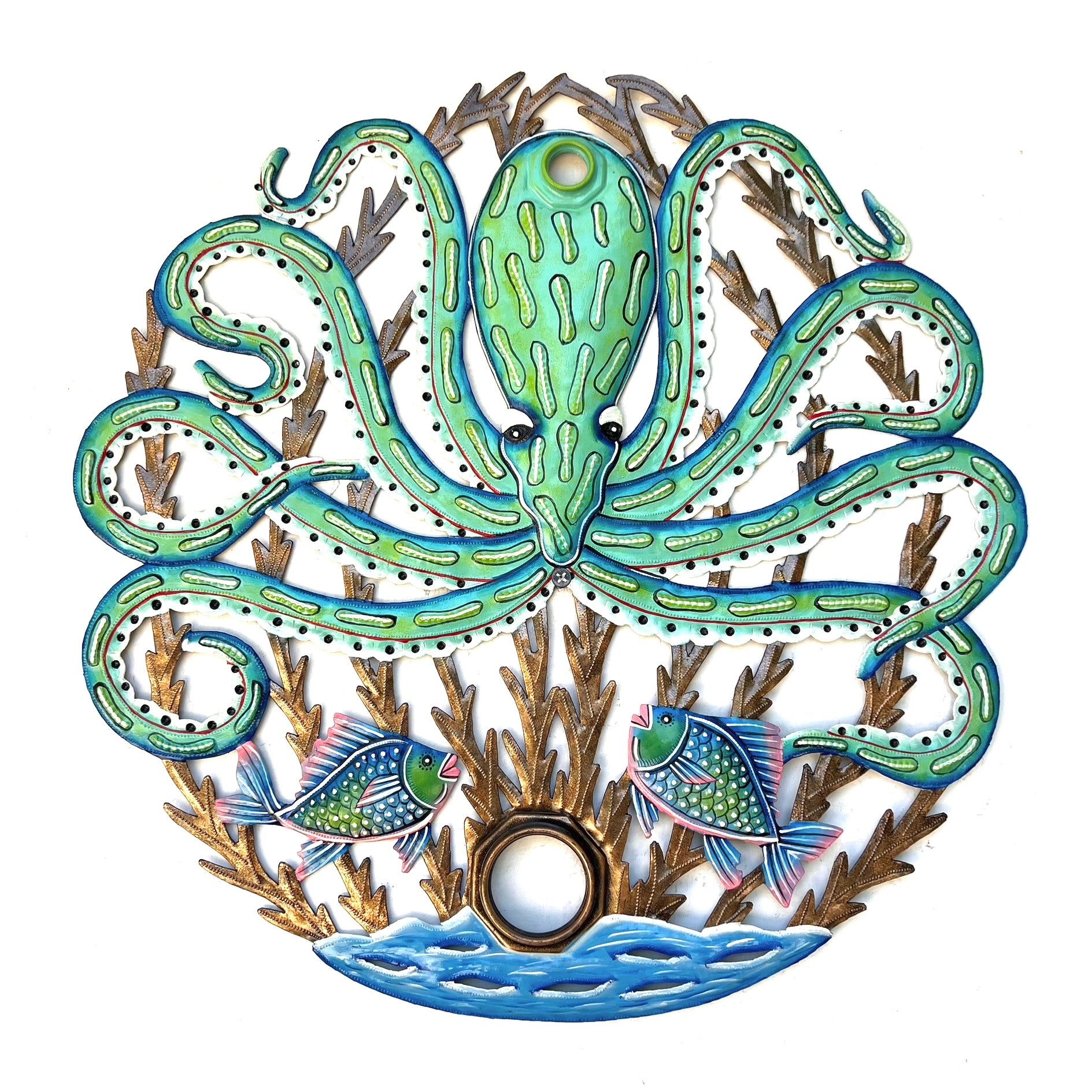 Lucson- (Oil Top Drum) Looking Octopus