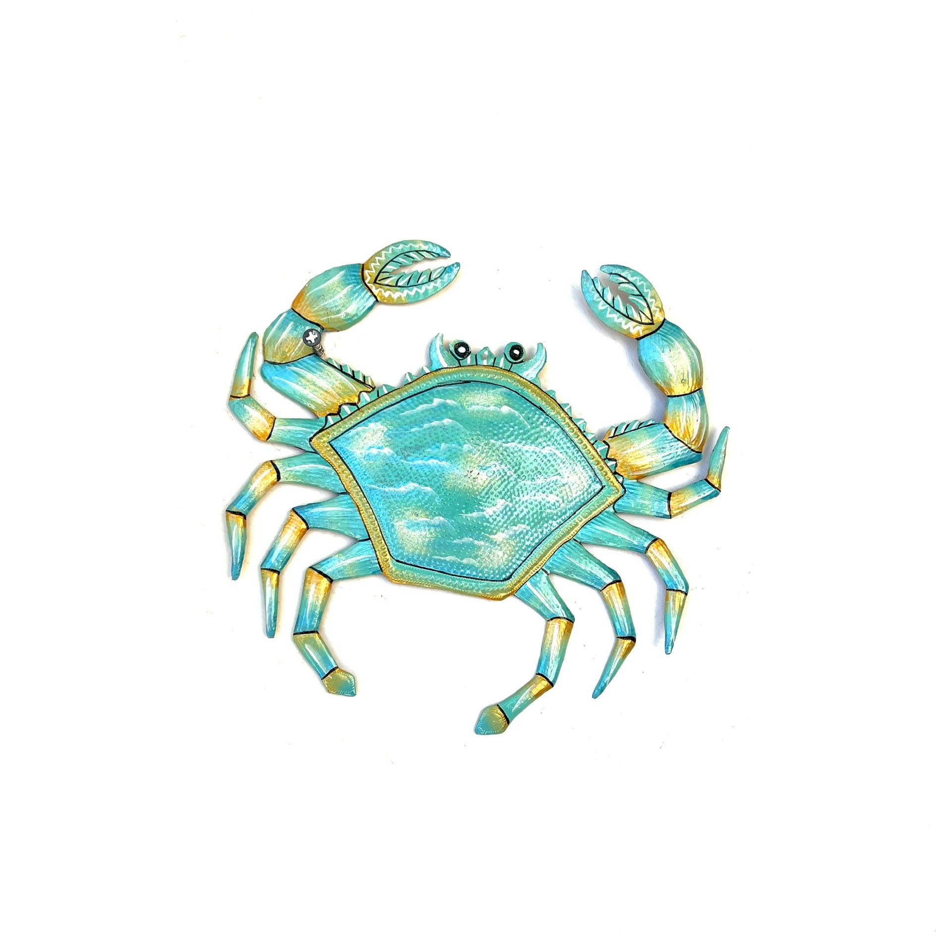 Jean Marie- Medium Turquoise Crab