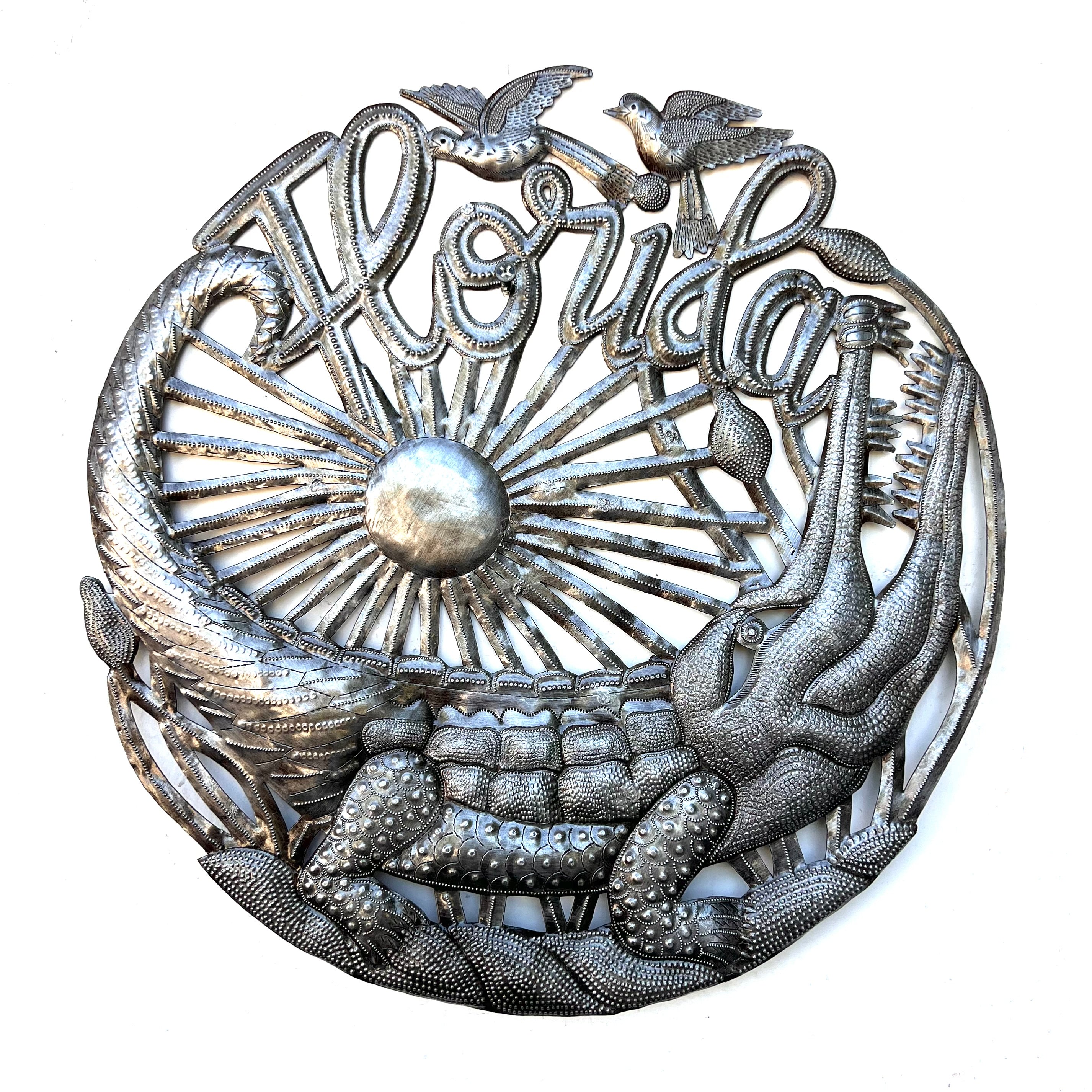 Round Florida Alligator