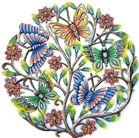 Jeff- Jumbo Butterfly With Flowers