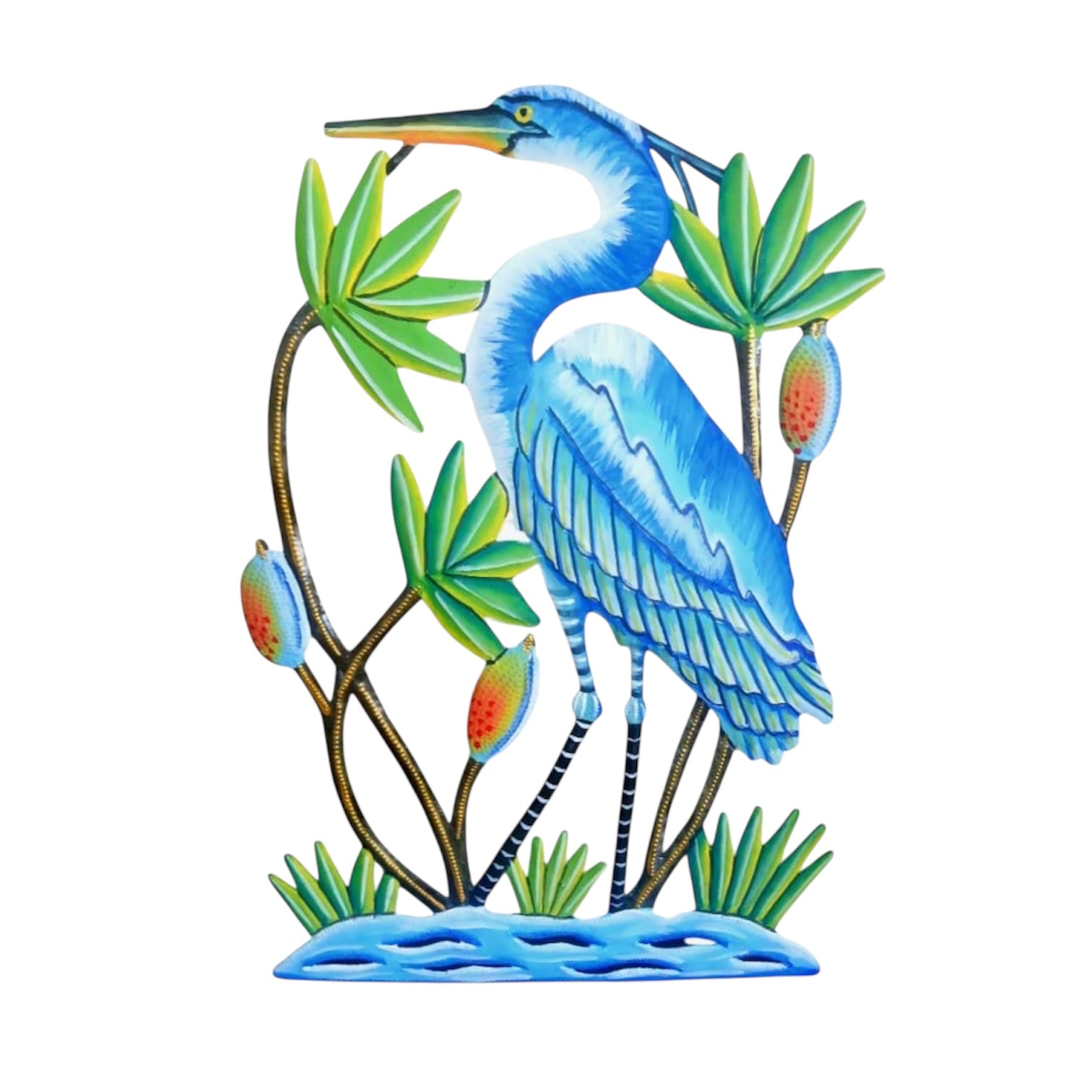 Dyvenson- Blue Tropical Bird