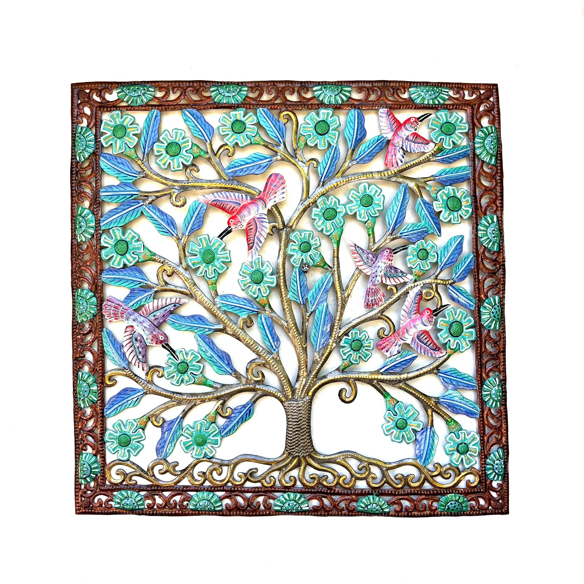 Nesmy- Square Bronze Tree #2