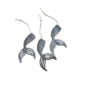 Roodlet- Set of Three Mermaid Tail Ornament