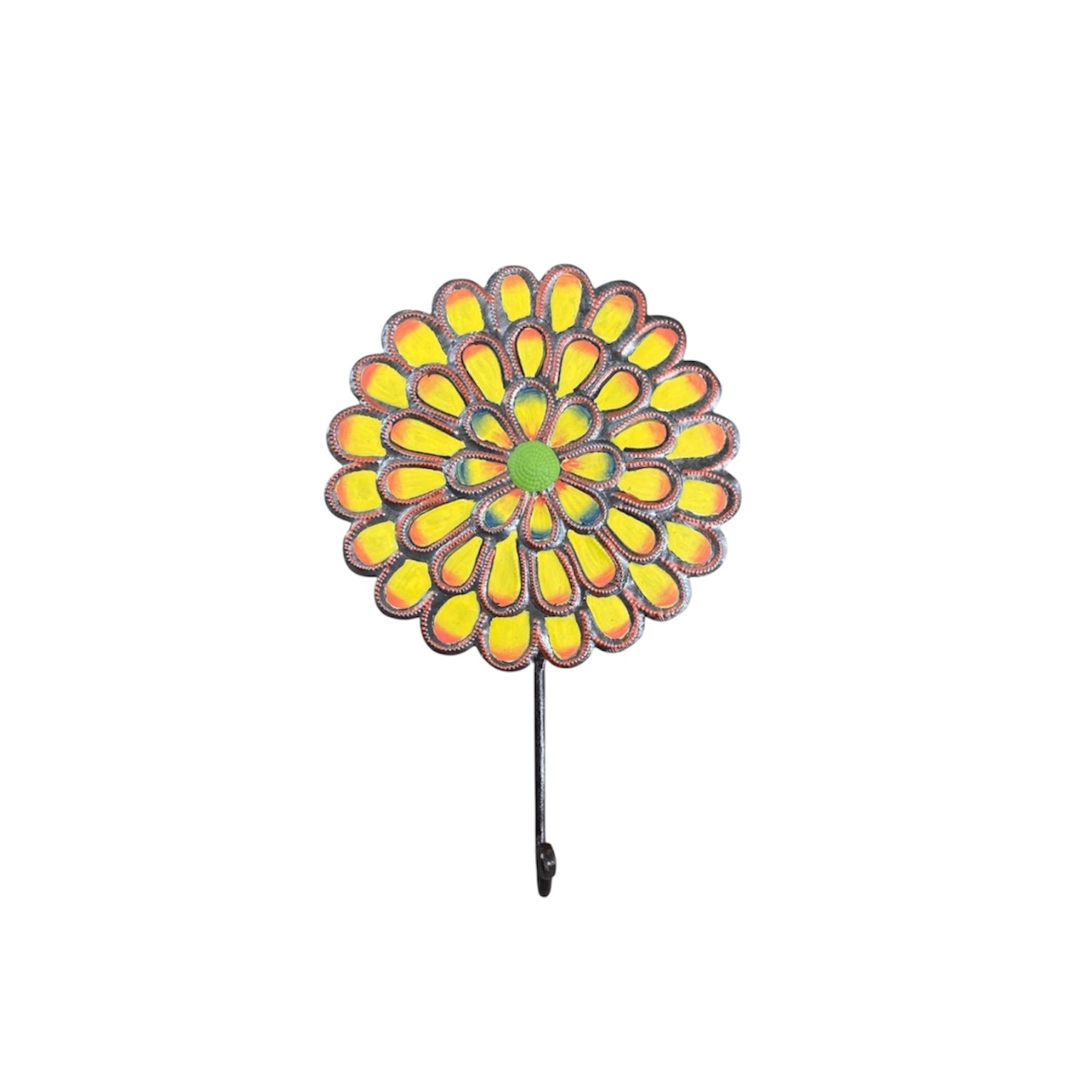 Yellow Flower Wall Hook
