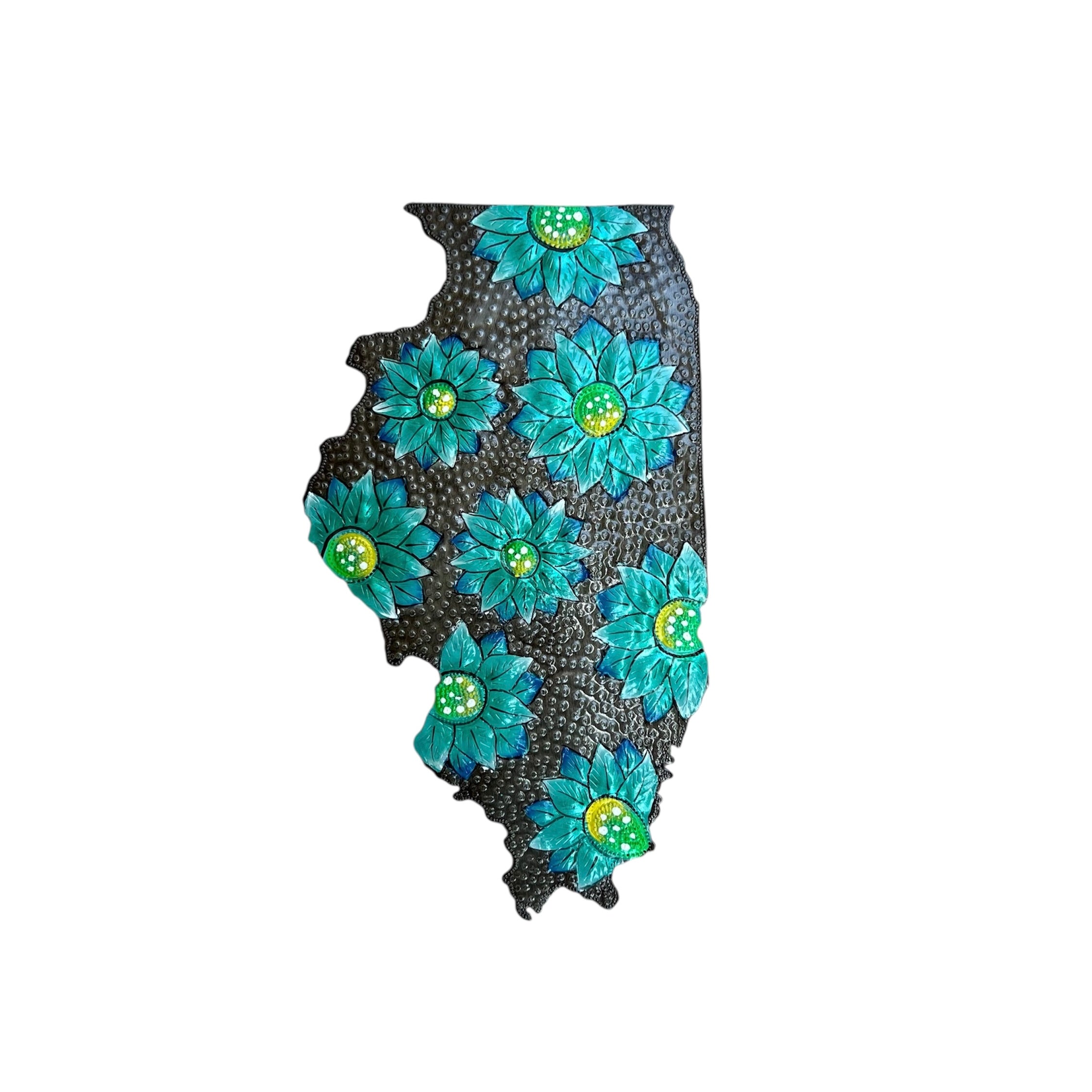 Illinois- State of America Painted