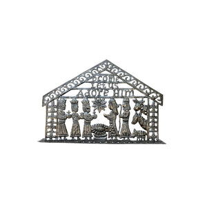 Come Let Us Adore Him Standing Nativity