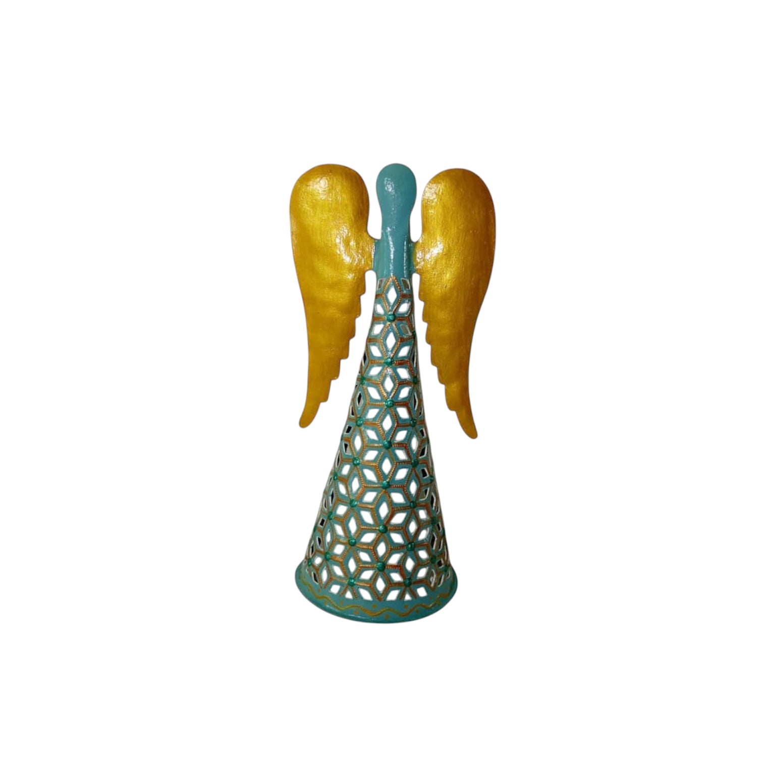 Kensly Standing Angel- Turquoise