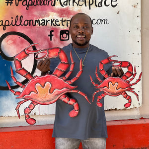 Colbert- Red Small Painted Crab
