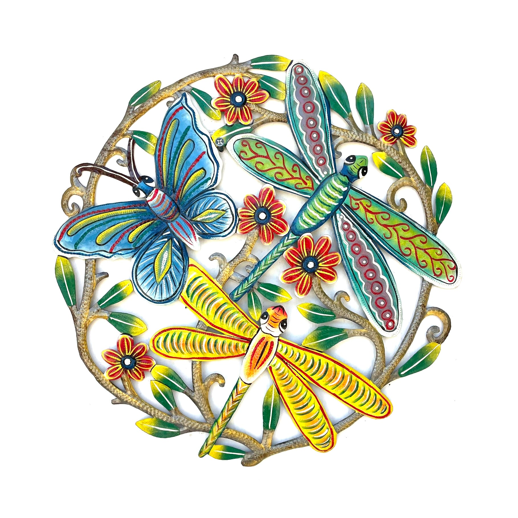 Dragonfly And Butterfly