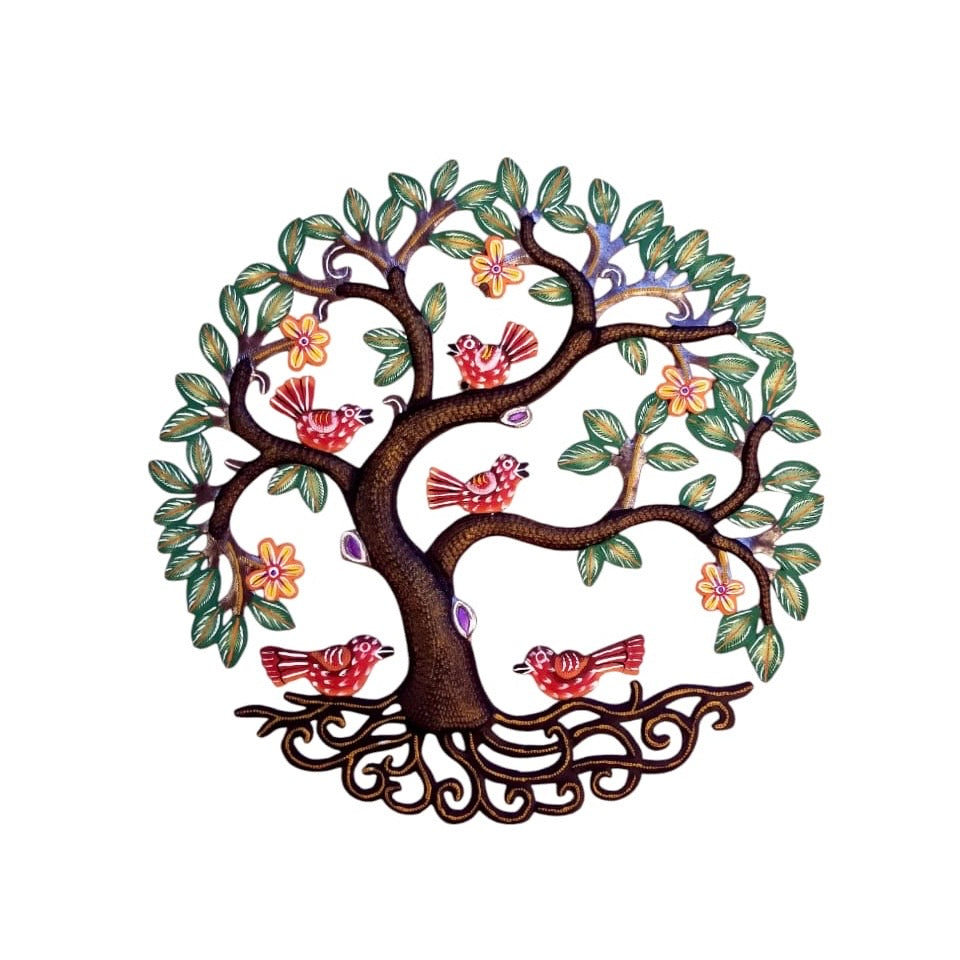 Mouscady- Small Bronze And Green Leaf Tree