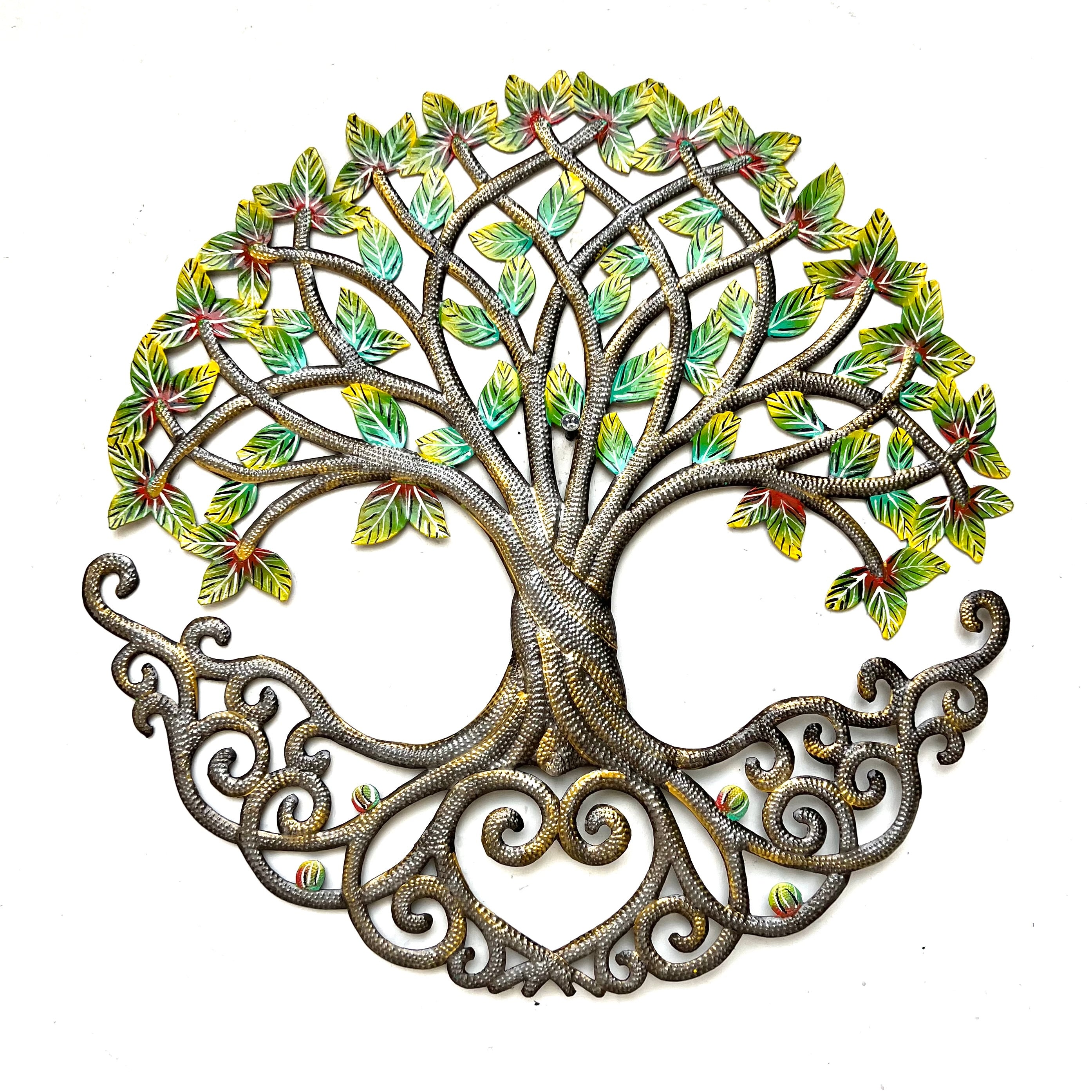 Derat - Painted Whimsical Love Tree