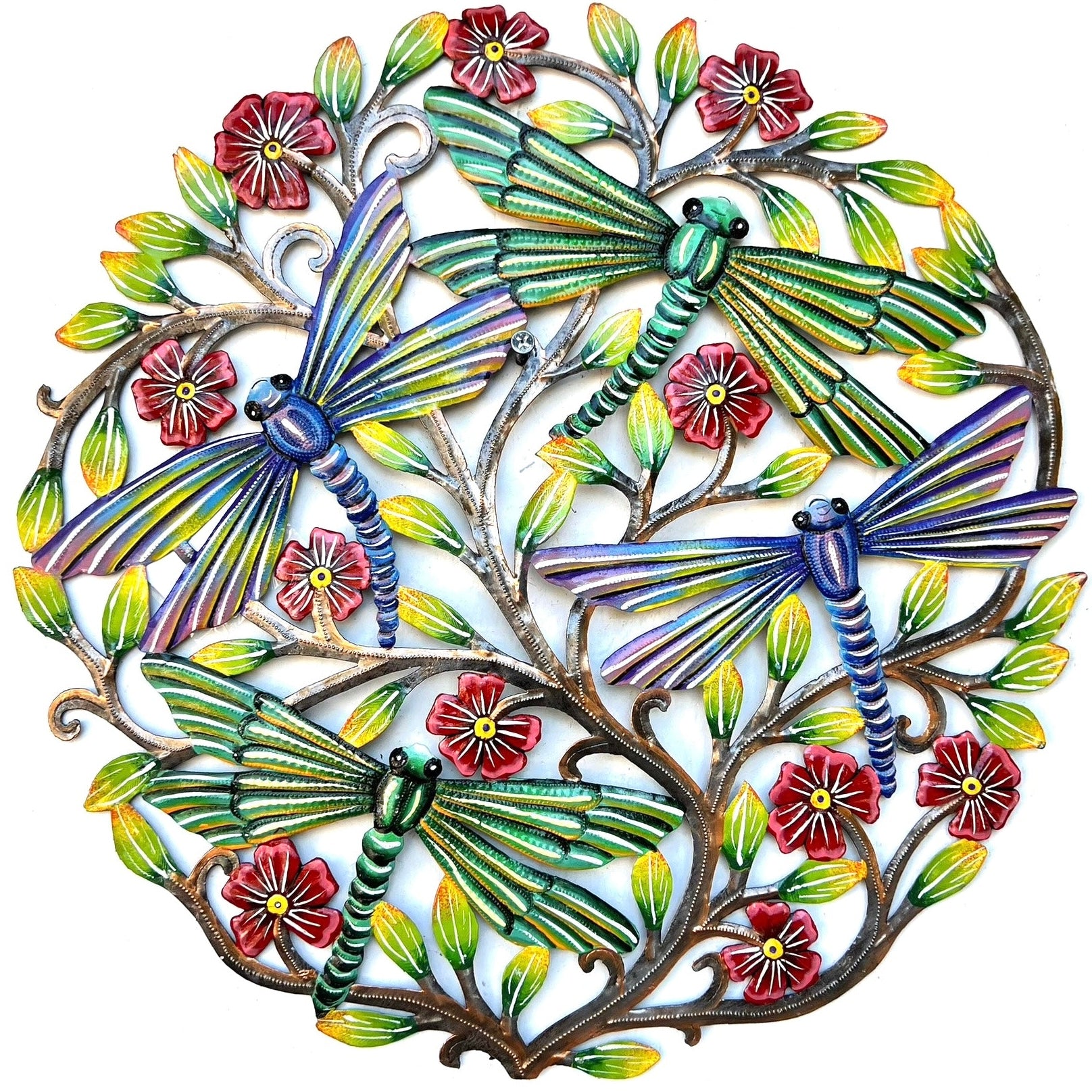 Jeff Dragonfly With Flower- Jumbo