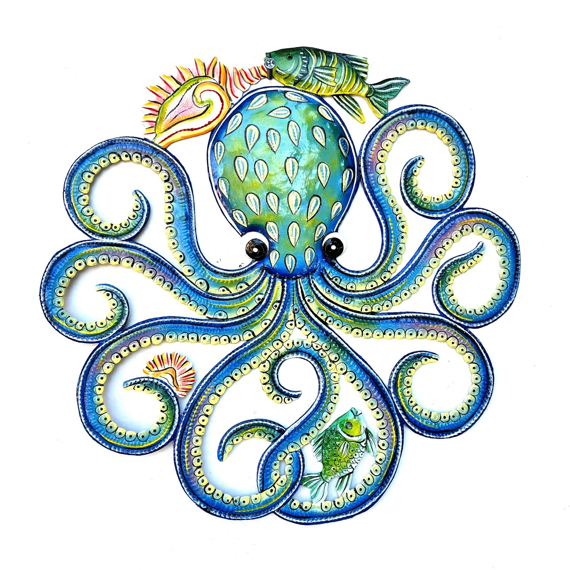 Jeff- Octopus Metal Art