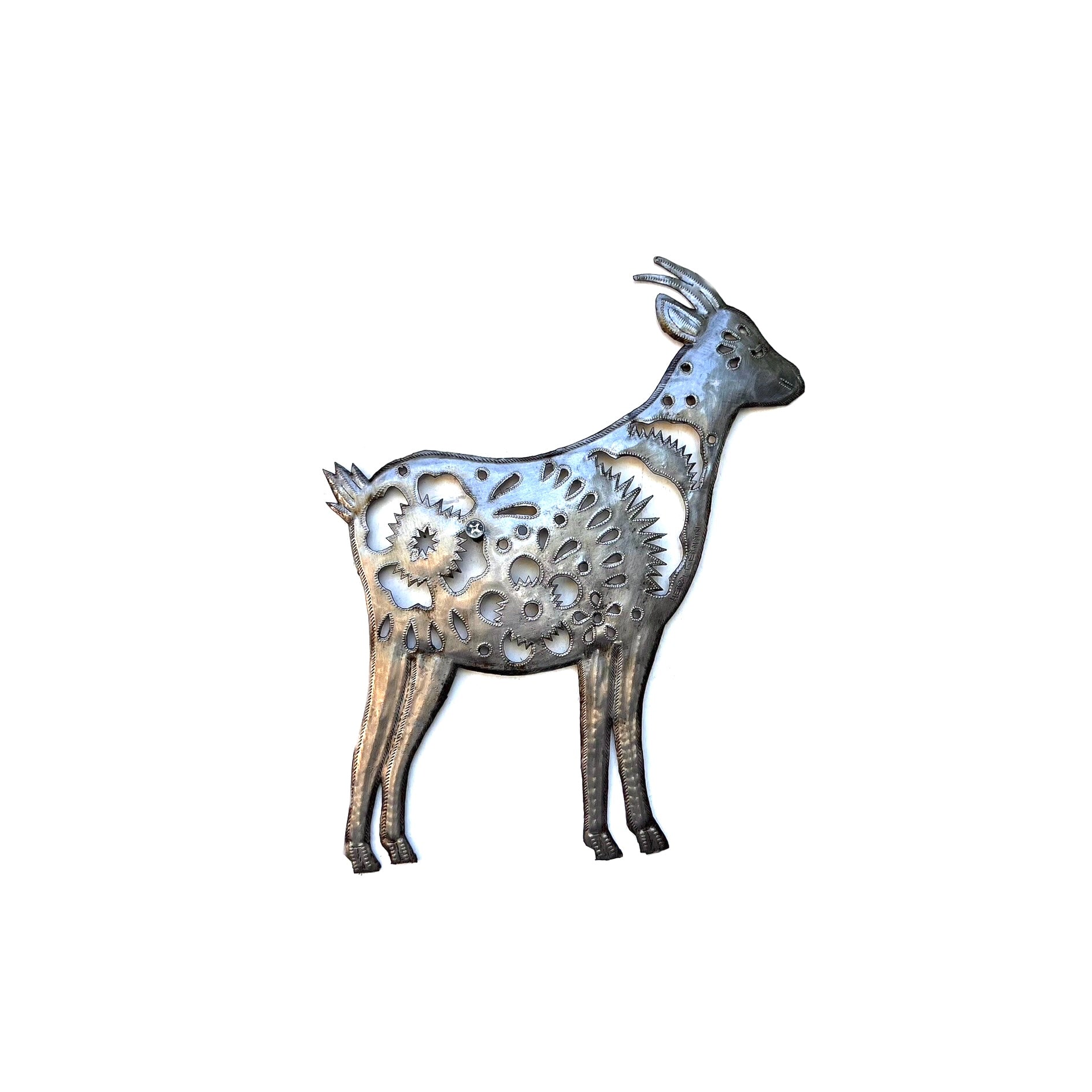 Herby - Goat Metal Art