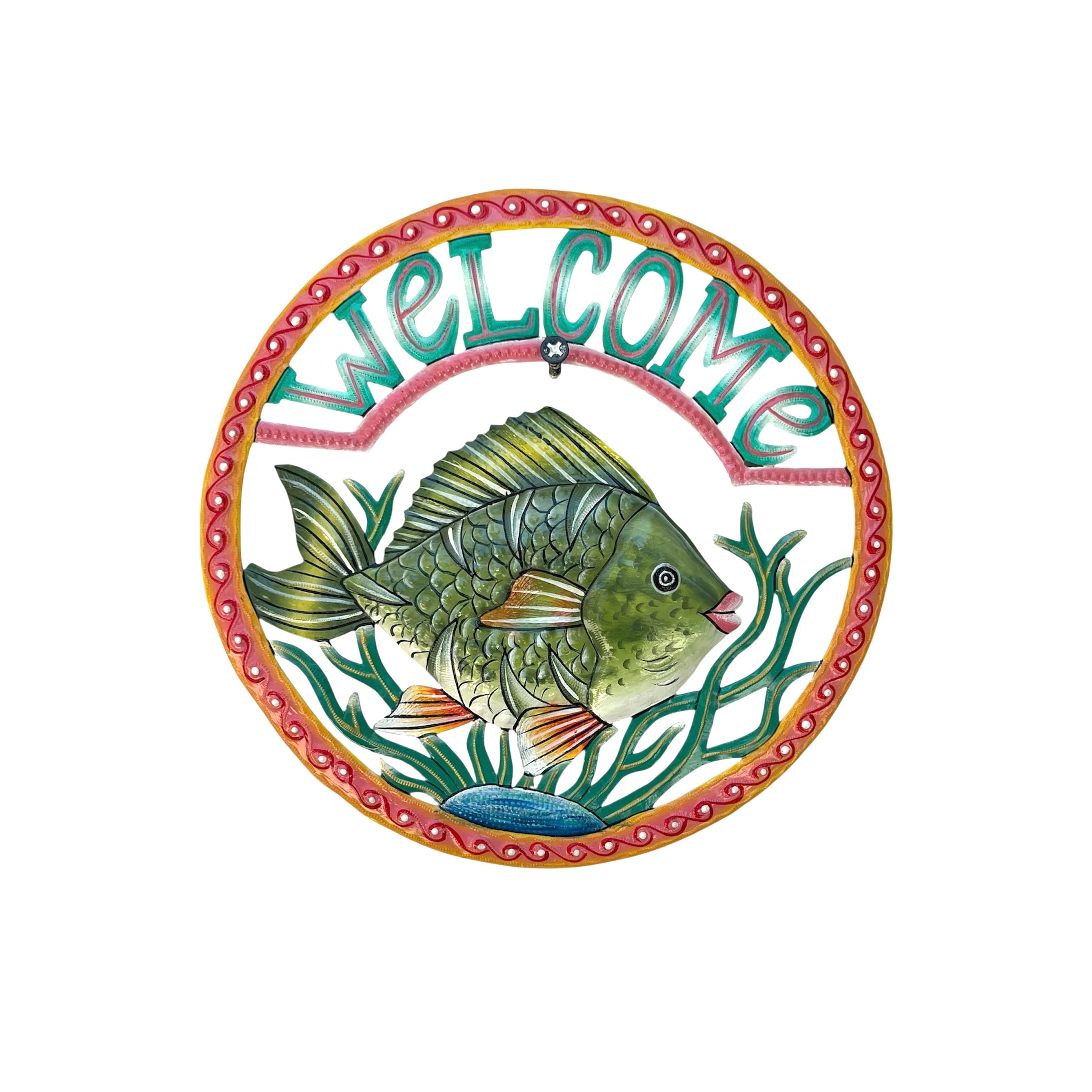 Welcome Circle Fish