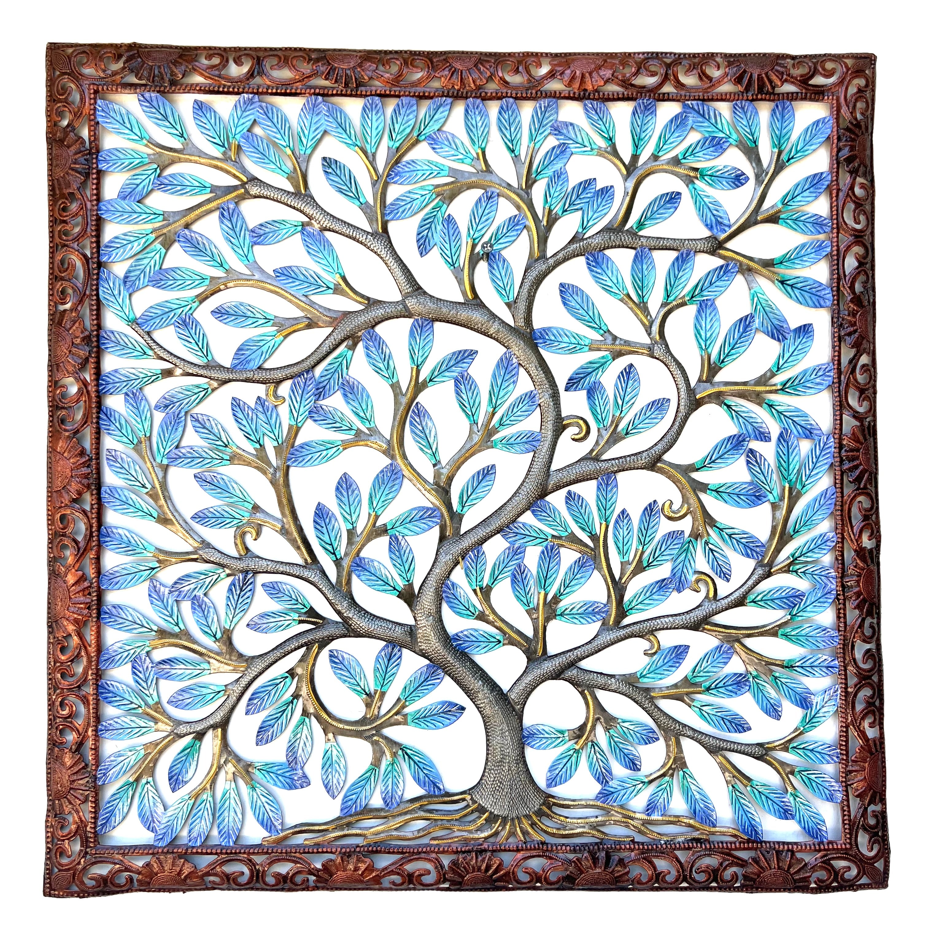 Nesmy- Jumbo Square Bleu Tree