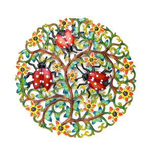 Branch Tree And Ladybugs