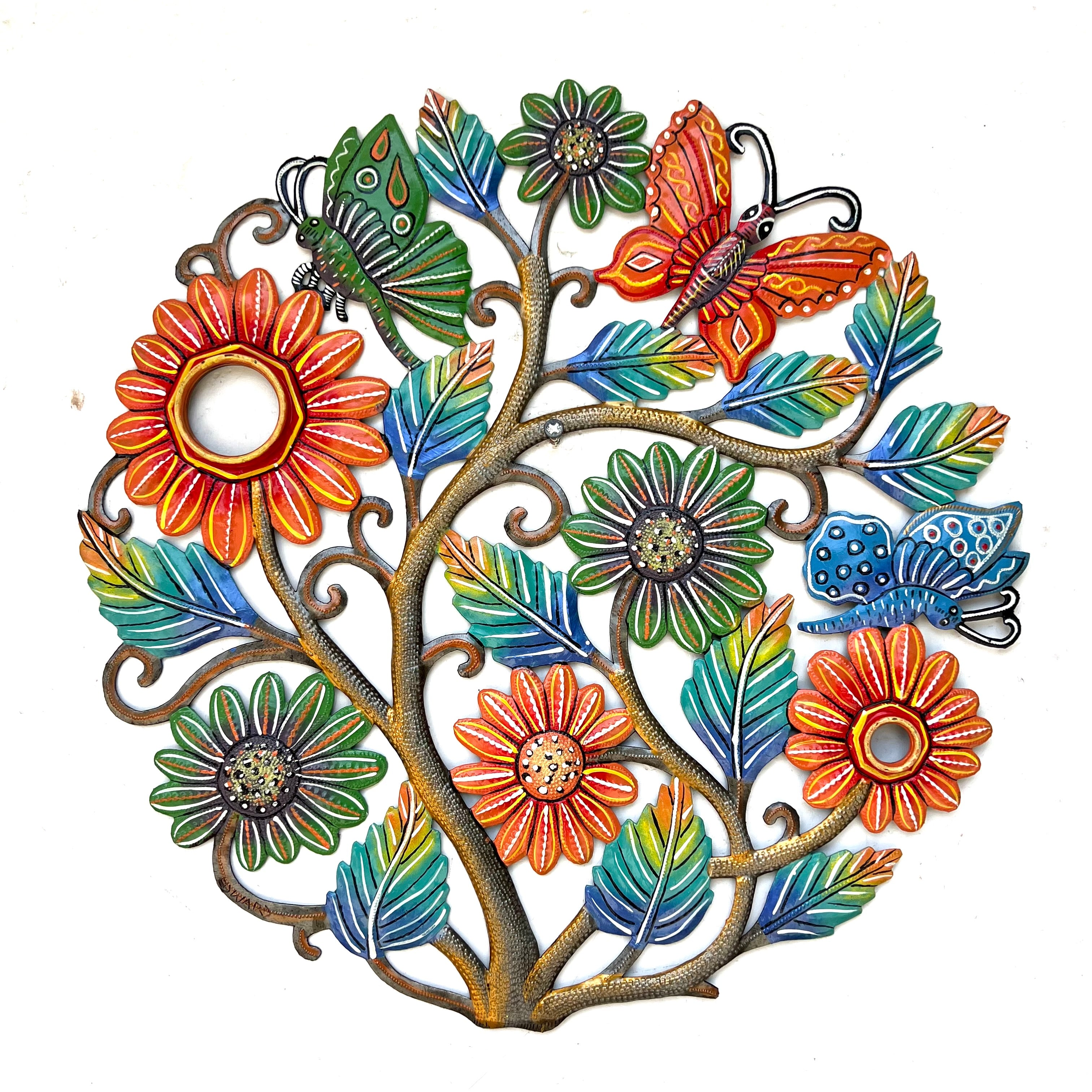 Dieudonne Edwa- Colorful Flower Oil Top Drum