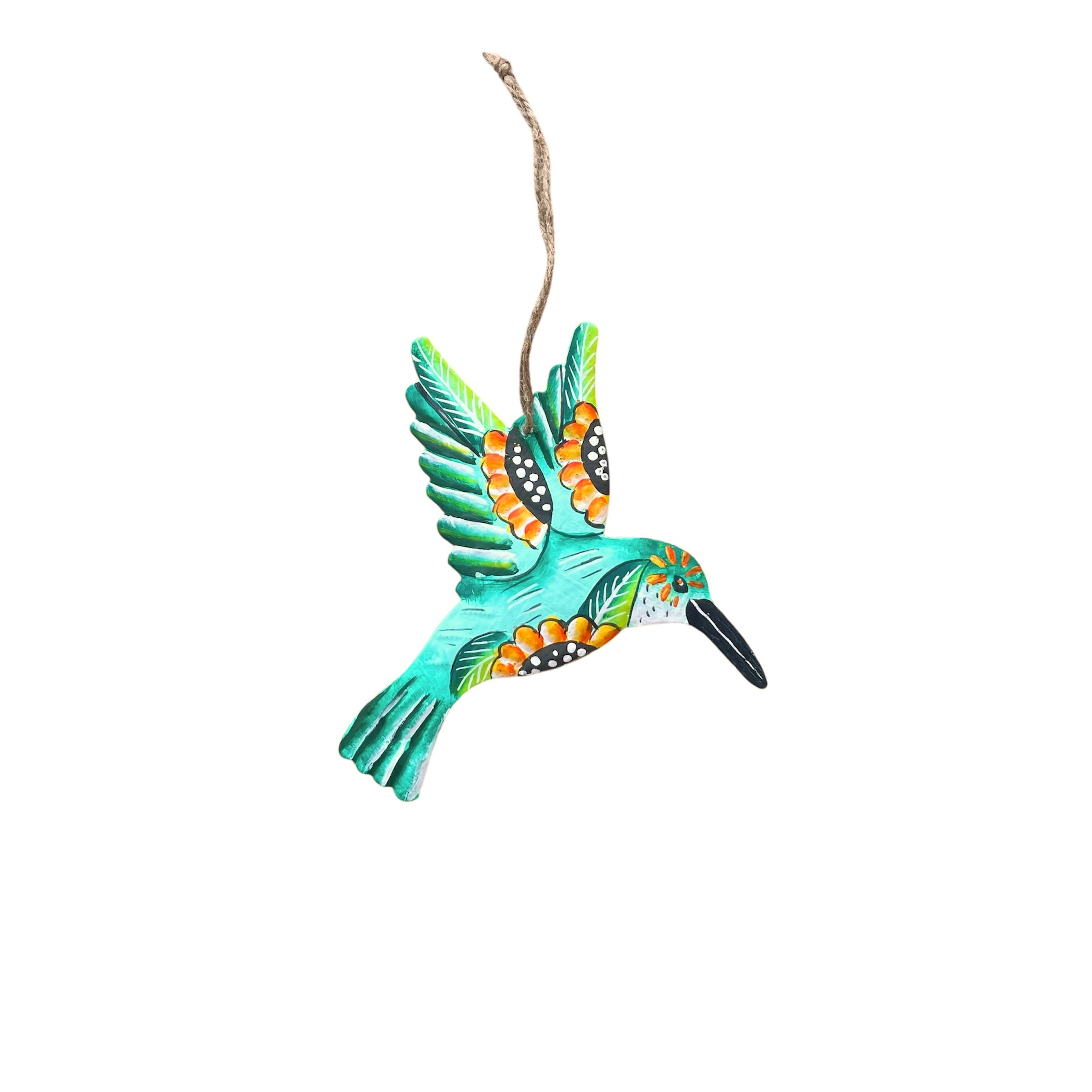 Hummingbird with Flower Design #1