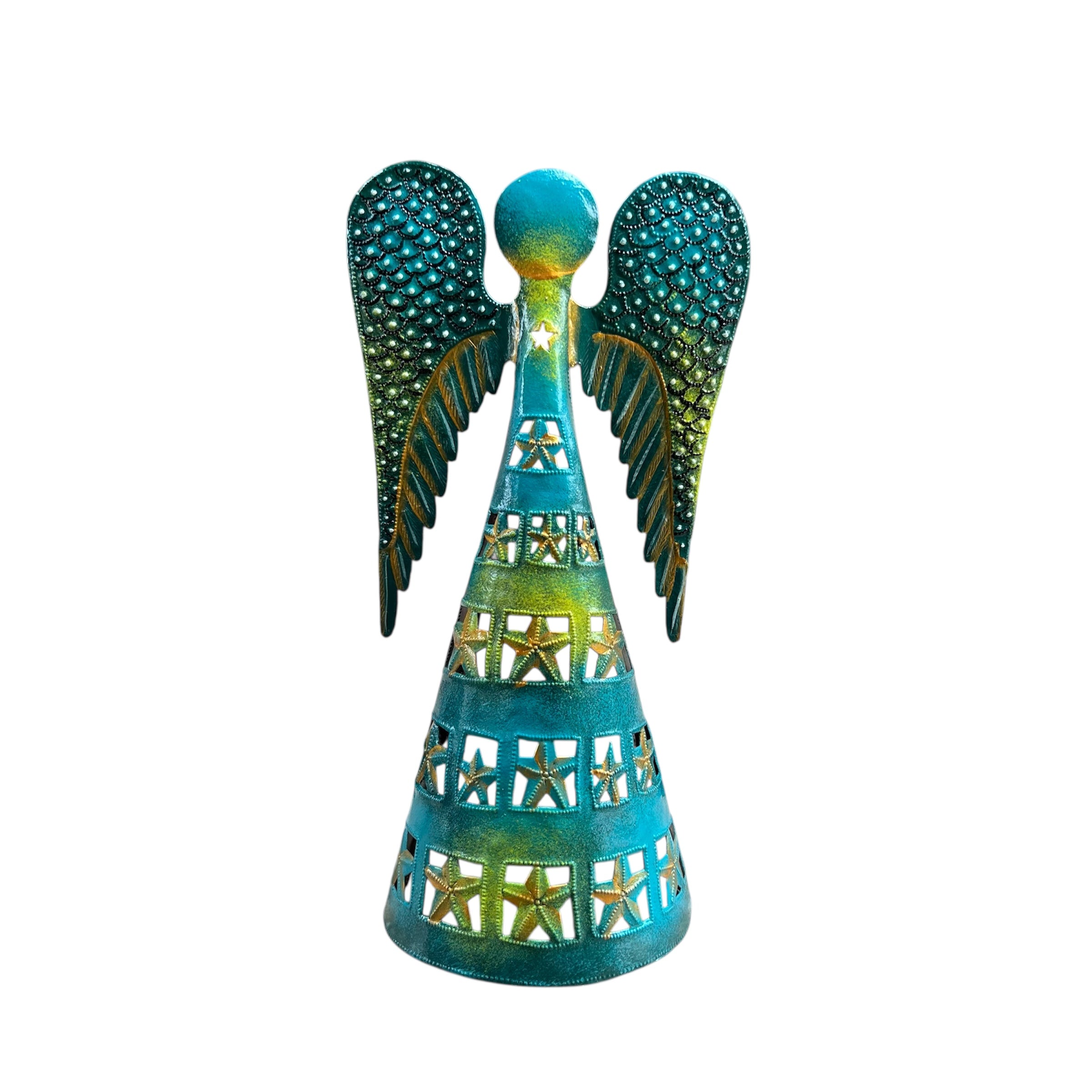 Green Standing Angel- Large #2