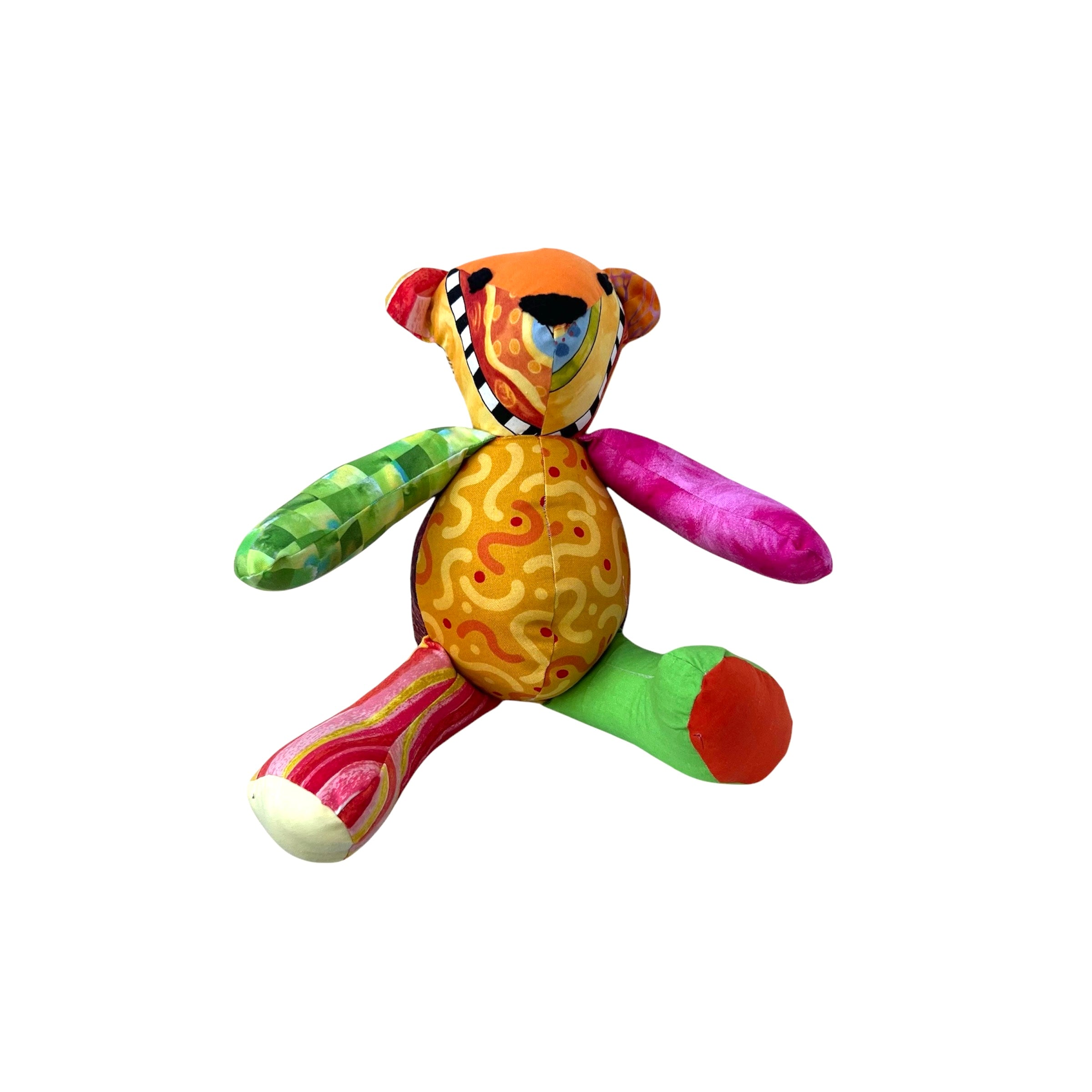 Patchwork Teddy Bear
