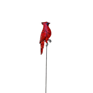 Red Cardinal Garden Stake