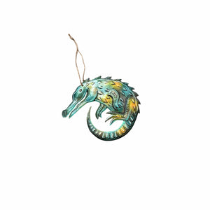 Green Alligator Ornament