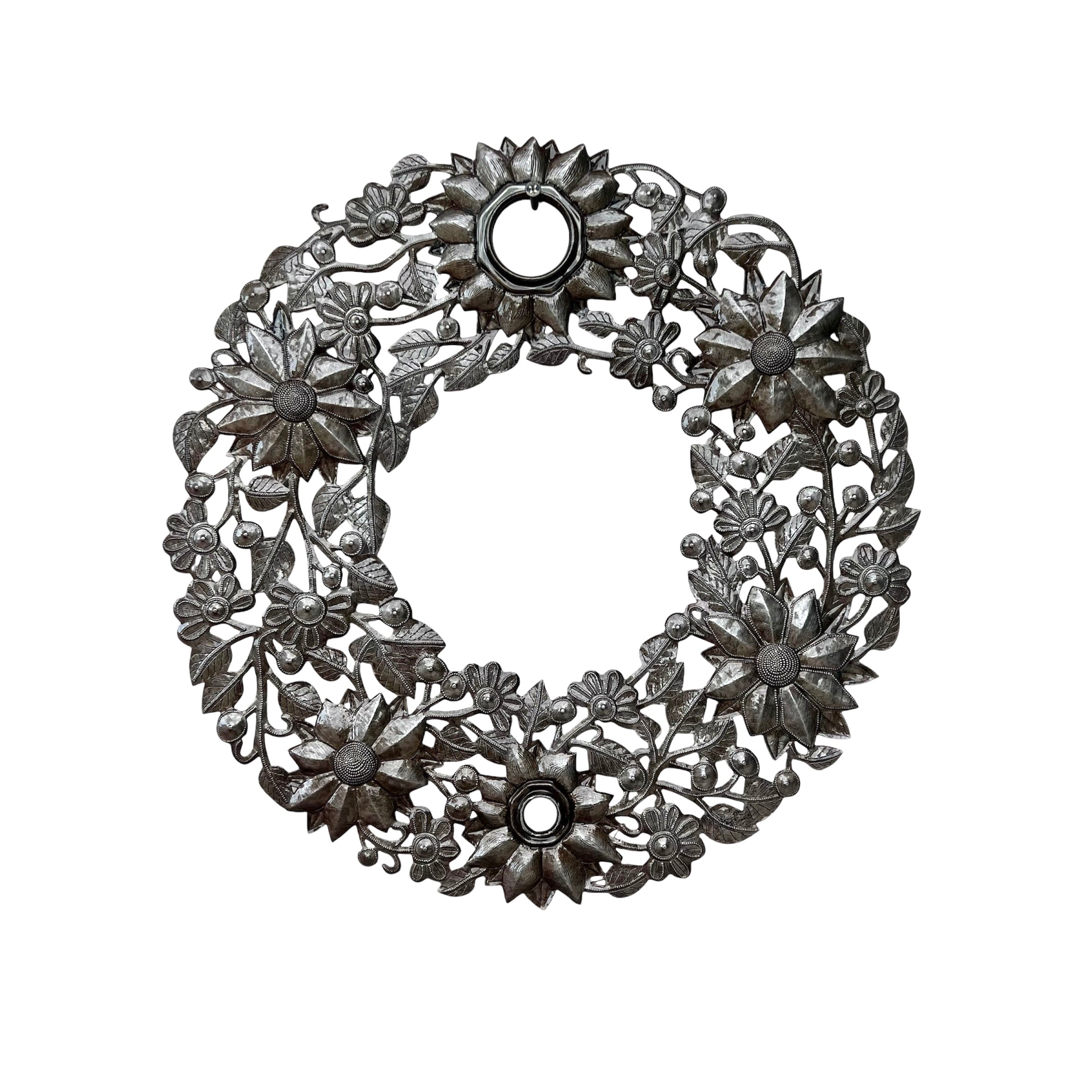 Oil Top Drum Simple Flowers