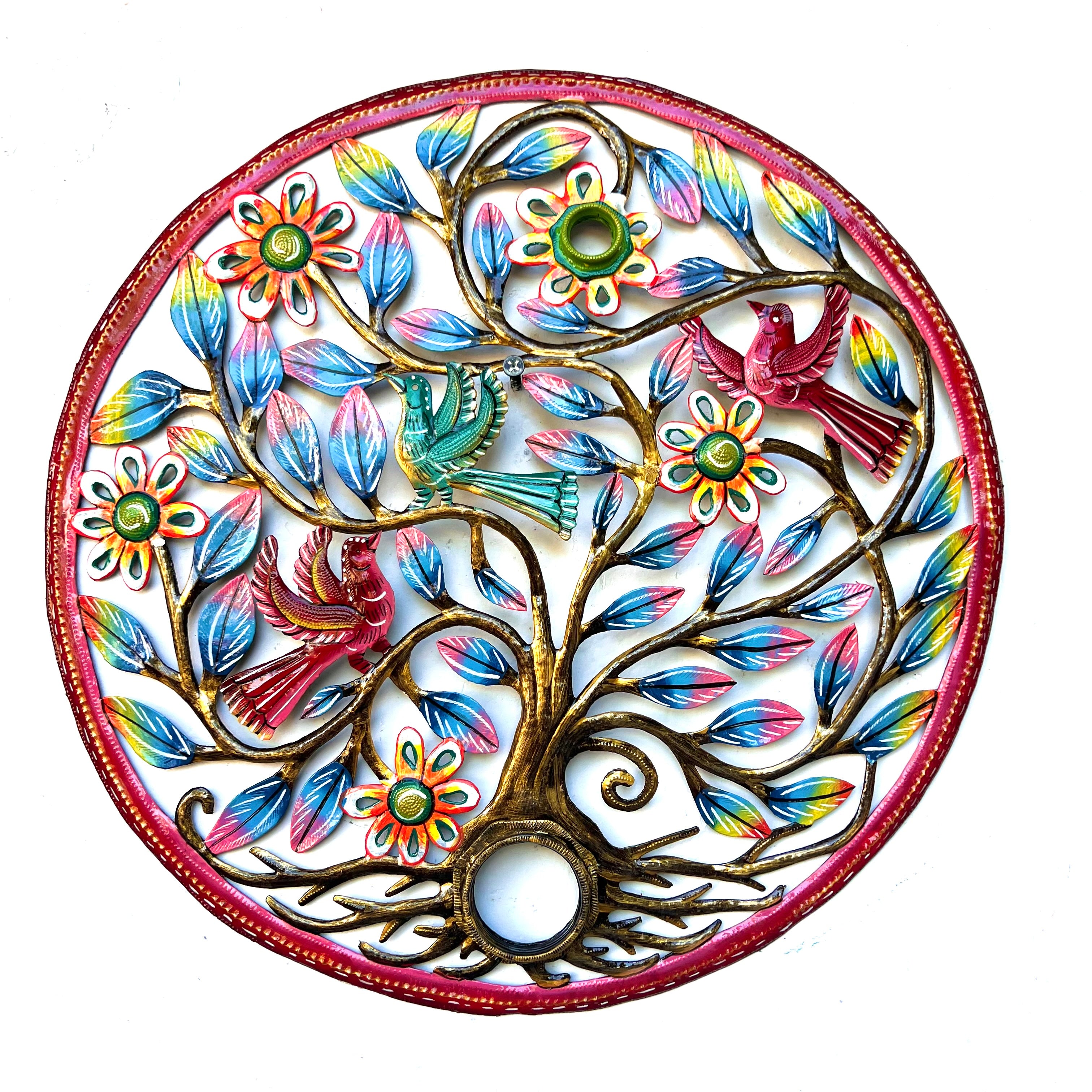 Ceus- Oil Top Drum Circle Red Tree