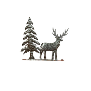 Reindeer with Christmas Tree #1