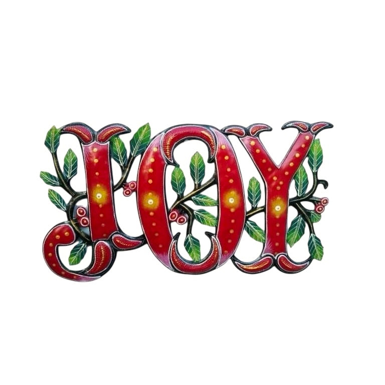 Red Joy With Green Flowers