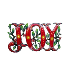 Red Joy With Green Flowers