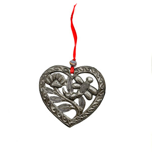 Dragonfly Heart Ornament
