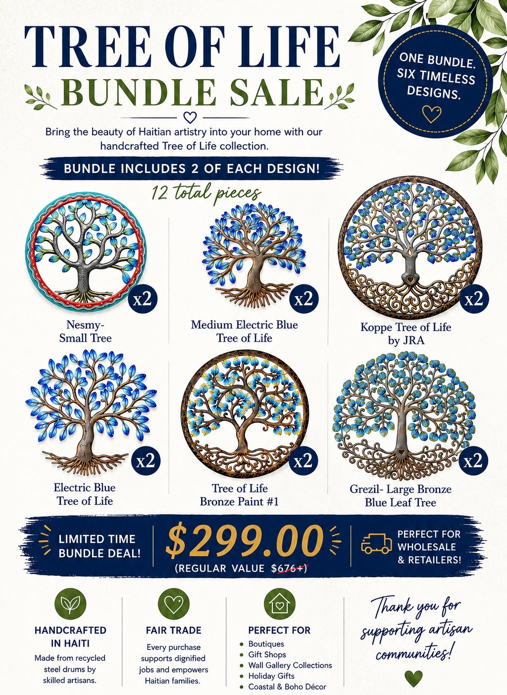 Tree of Life Wholesale Starter Bundle
