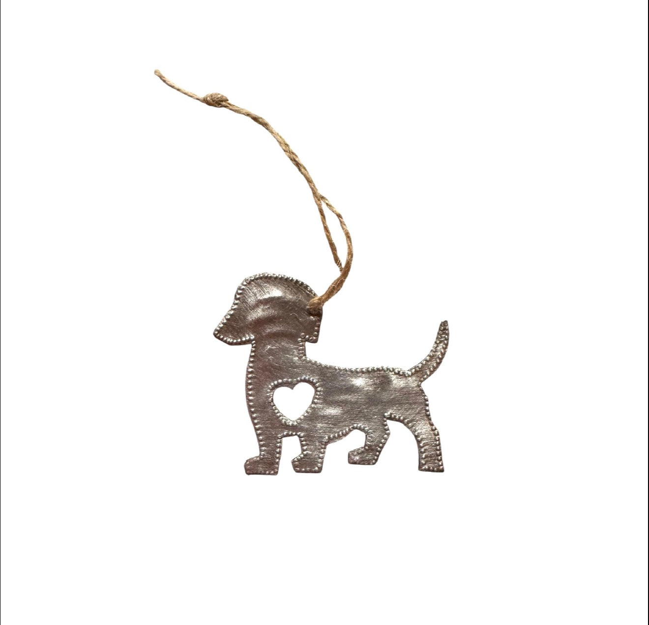 Roodlet- Dog Heart Ornament