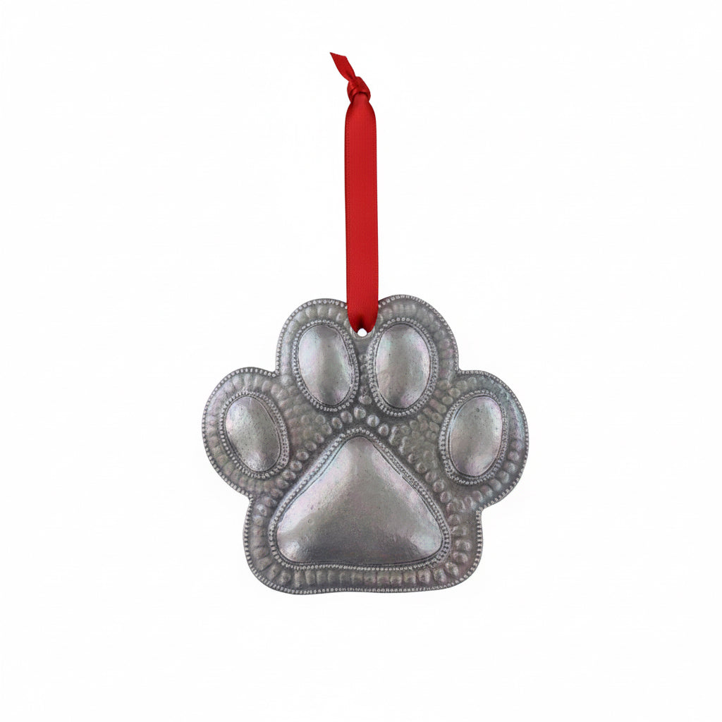 Simple Dog Paw Ornament