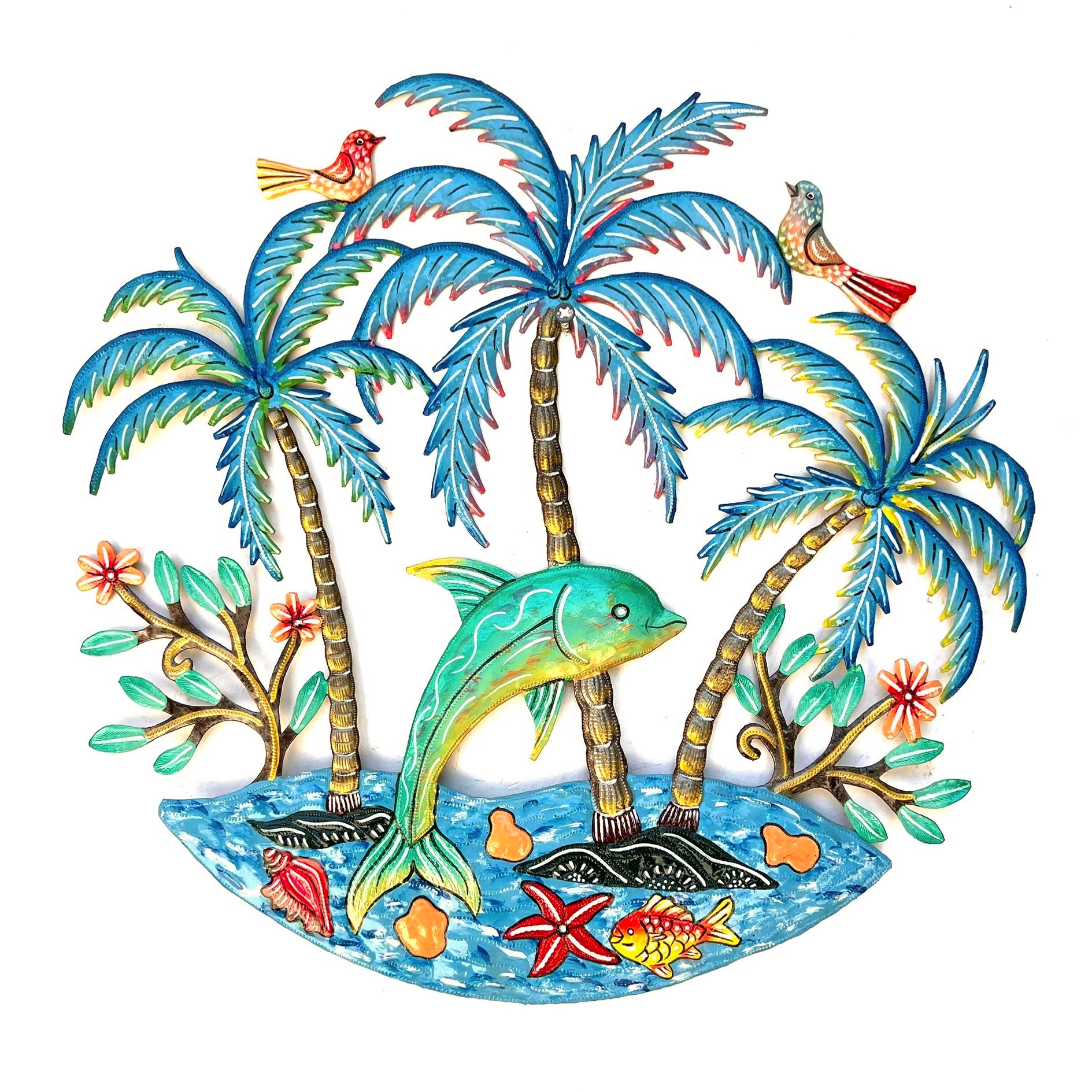 Jumping Fish & Coconut Tree