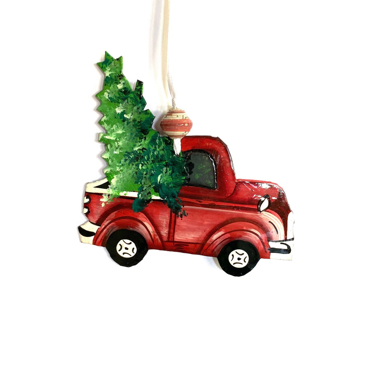 Classic Red Truck Ornament