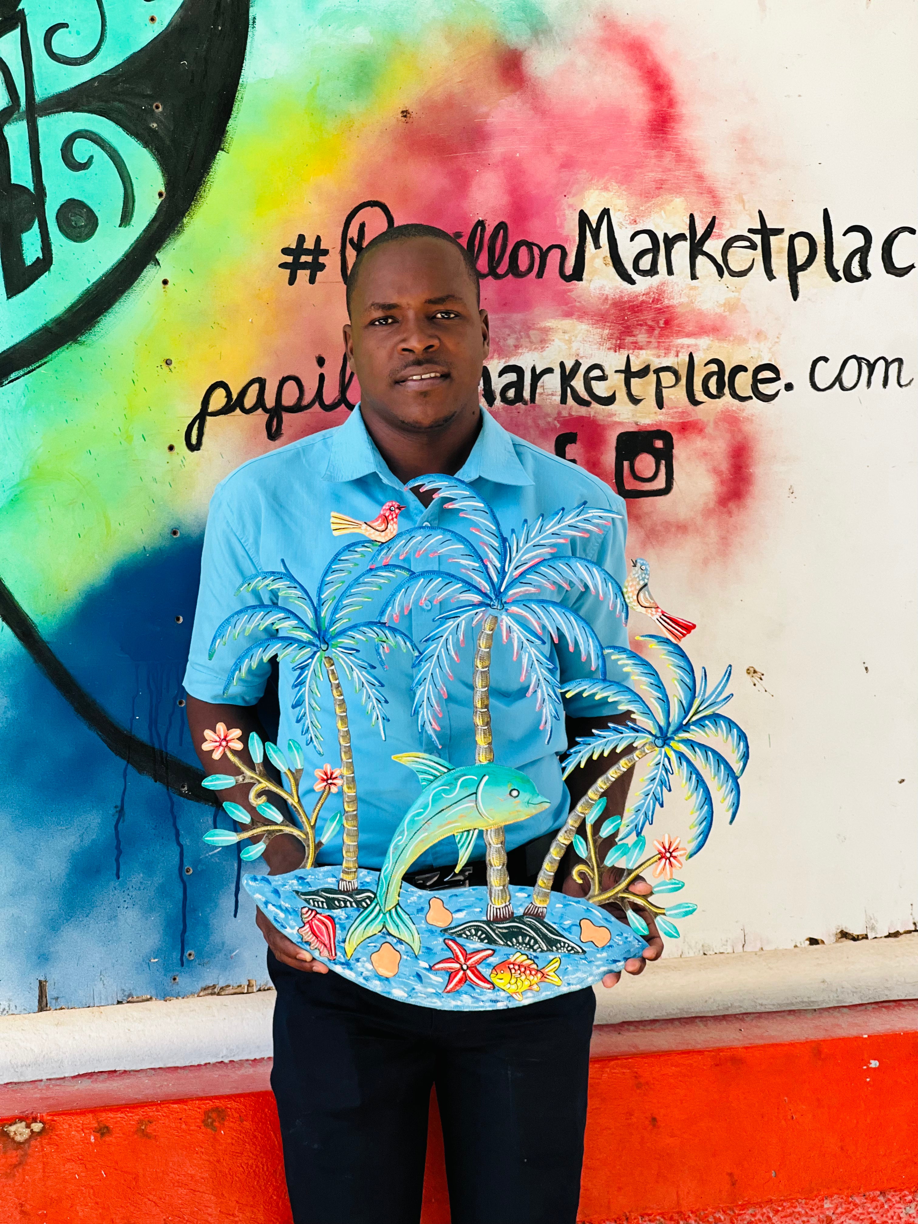 Jumping Fish & Coconut Tree