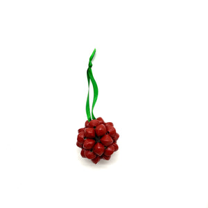 Red Popcorn Ornament