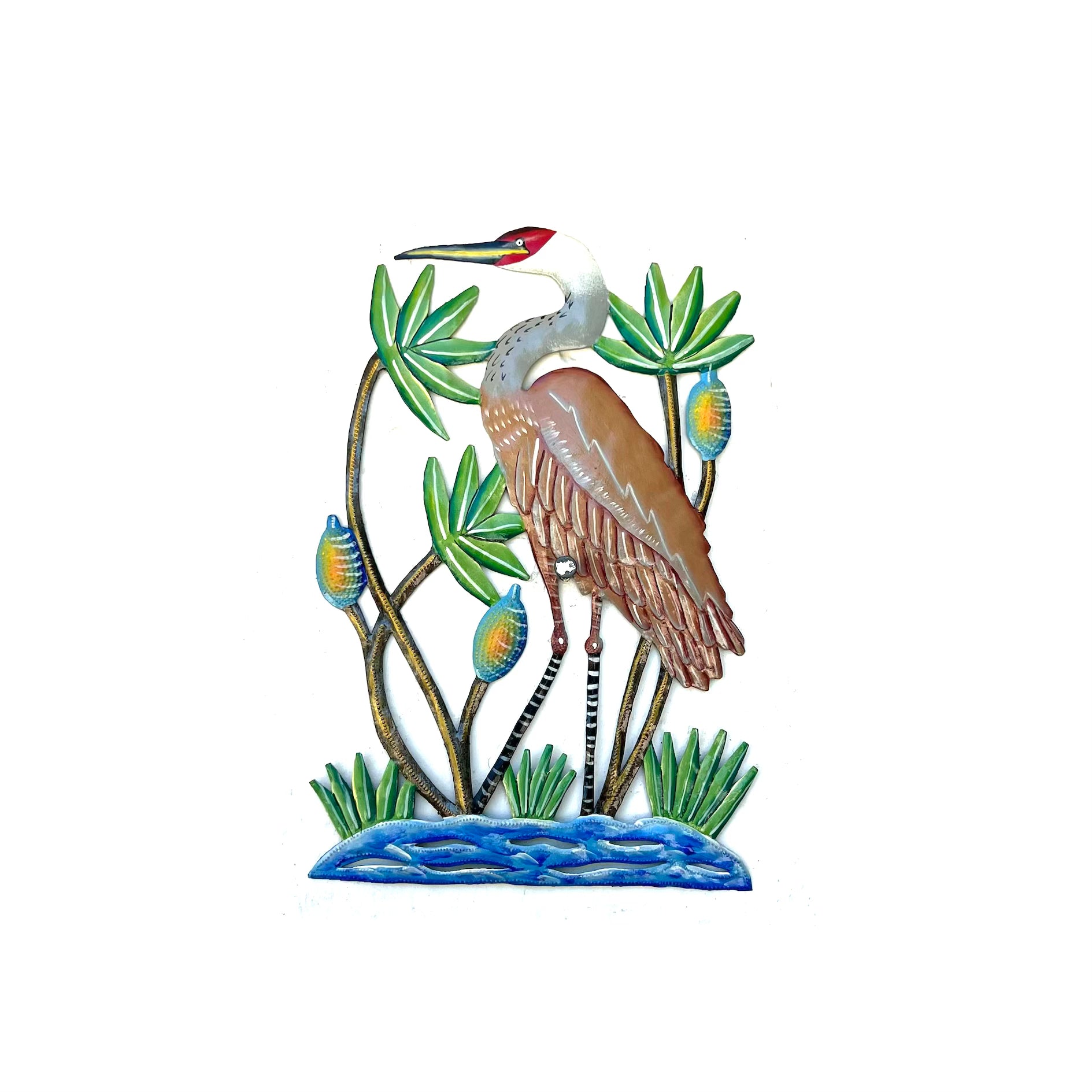 Dyvenson- Painted Sandhill Crane #2